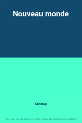 Couverture du produit · Nouveau monde