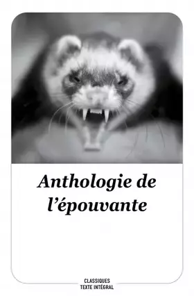Couverture du produit · Anthologie d'épouvante