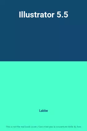 Couverture du produit · Illustrator 5.5