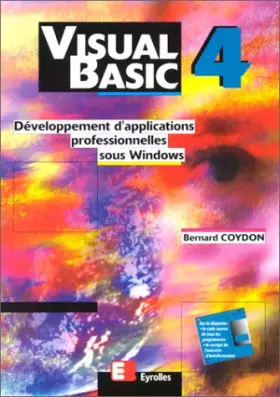 Couverture du produit · Visual Basic 4 - Développement d'applications professionnelles sous Windows