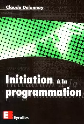 Couverture du produit · Initiation à la programmation