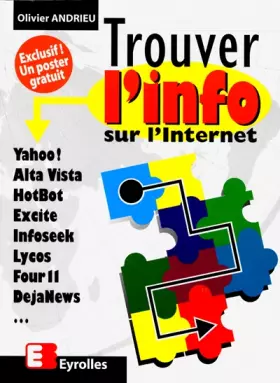 Couverture du produit · Trouver l'info sur l'Internet