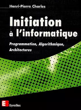 Couverture du produit · Initiation à l'informatique
