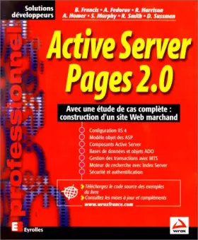 Couverture du produit · Active Server Pages 2.0