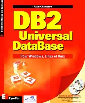 Couverture du produit · DB2 Universal DataBase. Pour Windows, Linux et Unix