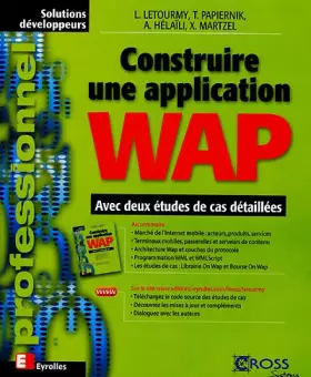 Couverture du produit · Construire une application Wap