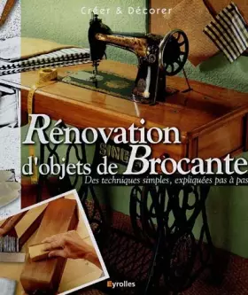 Couverture du produit · Rénovation d'objet de brocante