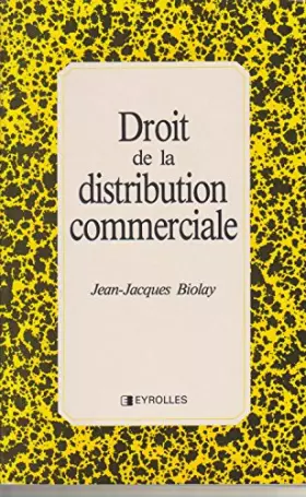 Couverture du produit · Droit de la distribution commerciale