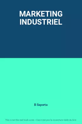 Couverture du produit · MARKETING INDUSTRIEL