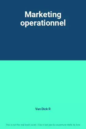 Couverture du produit · Marketing operationnel