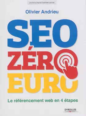 Couverture du produit · SEO zéro euro : Le référencement web en 4 étapes