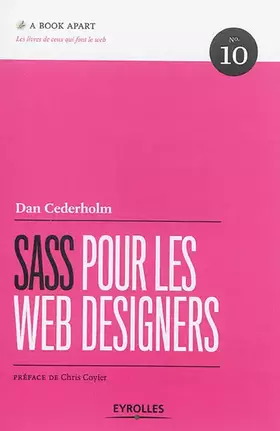 Couverture du produit · Sass pour les web designers, n° 10