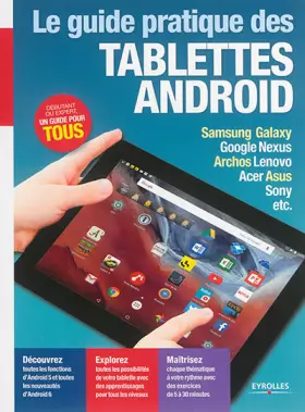 Couverture du produit · Le guide pratique des tablettes Android