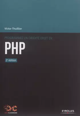 Couverture du produit · Programmez en orienté objet en PHP