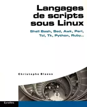 Couverture du produit · Langages de scripts sous Linux