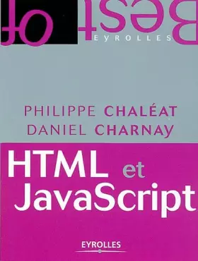Couverture du produit · HTML et JavaScript (édition poche)