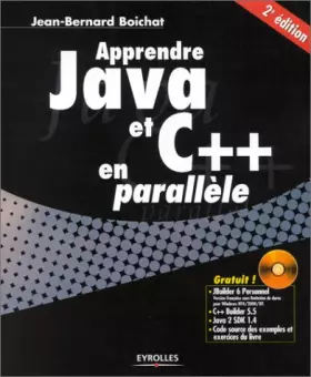 Couverture du produit · Apprendre Java et C++ en parallèle