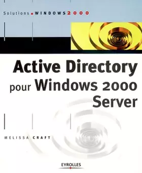 Couverture du produit · Active Directory pour Windows 2000 server