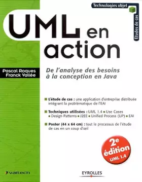 Couverture du produit · UML en action. : De l'analyse des besoins à la conception en Java, 2ème Edition