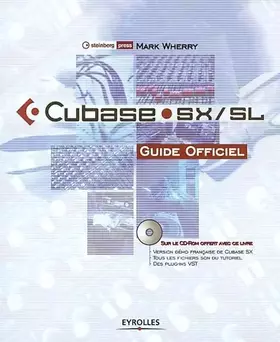 Couverture du produit · Cubase SX/SL Guide Officiel