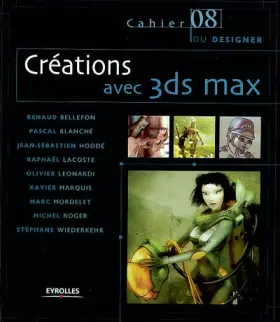 Couverture du produit · Création avec 3ds max
