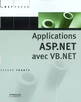 Couverture du produit · Applications ASP.NET avec VB.Net