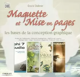 Couverture du produit · Maquette et Mise en pages : Les Bases de la conception graphique