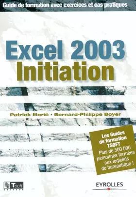 Couverture du produit · Excel 2003 initiation