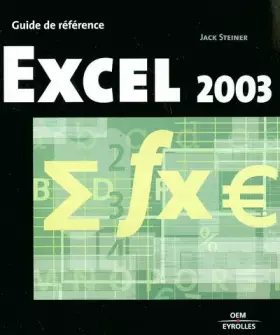 Couverture du produit · Excel 2003