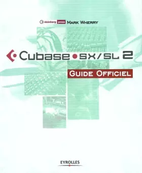 Couverture du produit · Guide officiel Cubase SX/SL 2