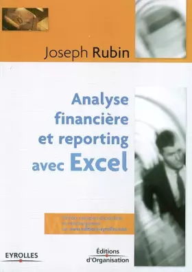 Couverture du produit · Analyse financière et reporting avec Excel