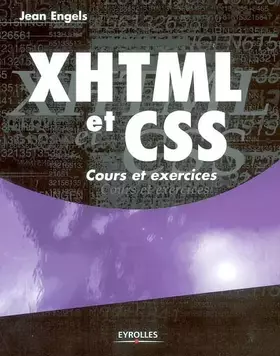 Couverture du produit · XHTML et CSS : Cours et exercices