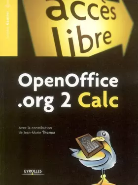 Couverture du produit · OpenOffice.org 2 Calc