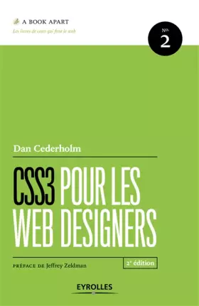 Couverture du produit · CSS3 pour les web designers