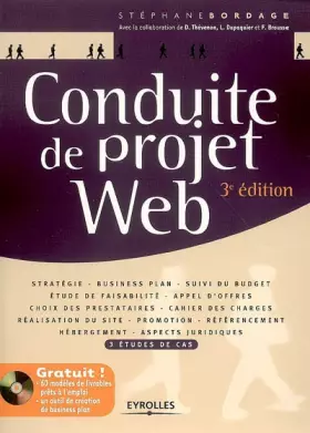 Couverture du produit · Conduite de projet Web (1Cédérom)