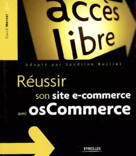 Couverture du produit · Réussir son site e-commerce avec osCommerce