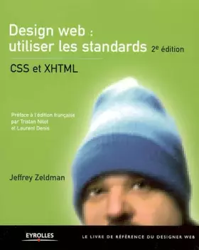 Couverture du produit · Design web : utiliser les standards : CSS et XHTML