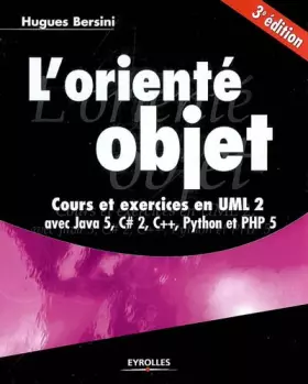 Couverture du produit · L'orienté objet