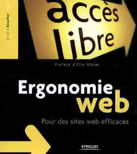 Couverture du produit · Ergonomie Web : Pour des sites web efficaces