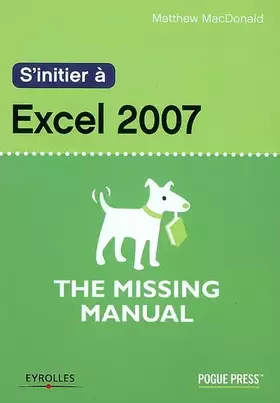 Couverture du produit · S'INITIER A EXCEL 2007
