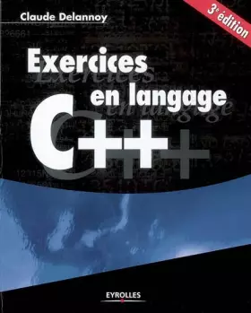 Couverture du produit · Exercices en langage C++