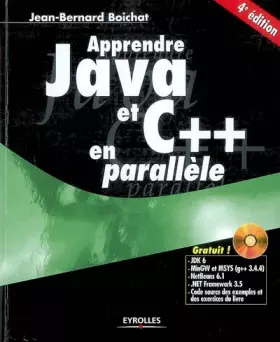 Couverture du produit · Apprendre Java et C++ en parallèle: Avec cd-rom