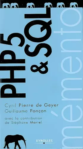 Couverture du produit · PHP 5 & SQL
