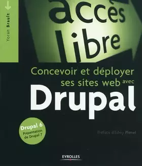 Couverture du produit · Drupal : Concevoir et déployer ses sites web