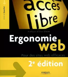 Couverture du produit · Ergonomie Web : Pour des sites web efficaces