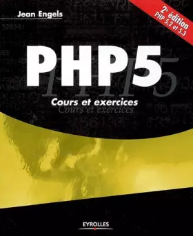 Couverture du produit · PHP 5 : Cours et exercices