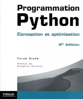 Couverture du produit · Programmation Python: Conception et optimisation