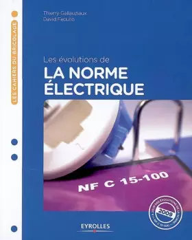 Couverture du produit · Les évolutions de la norme électrique