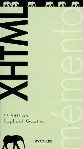 Couverture du produit · Mémento XHTML: 2e édition