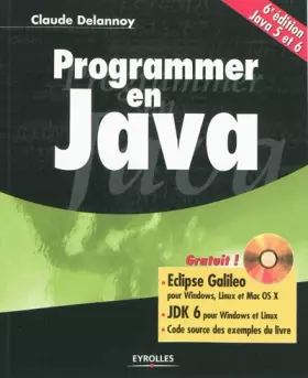 Couverture du produit · Programmer en Java (1Cédérom)
